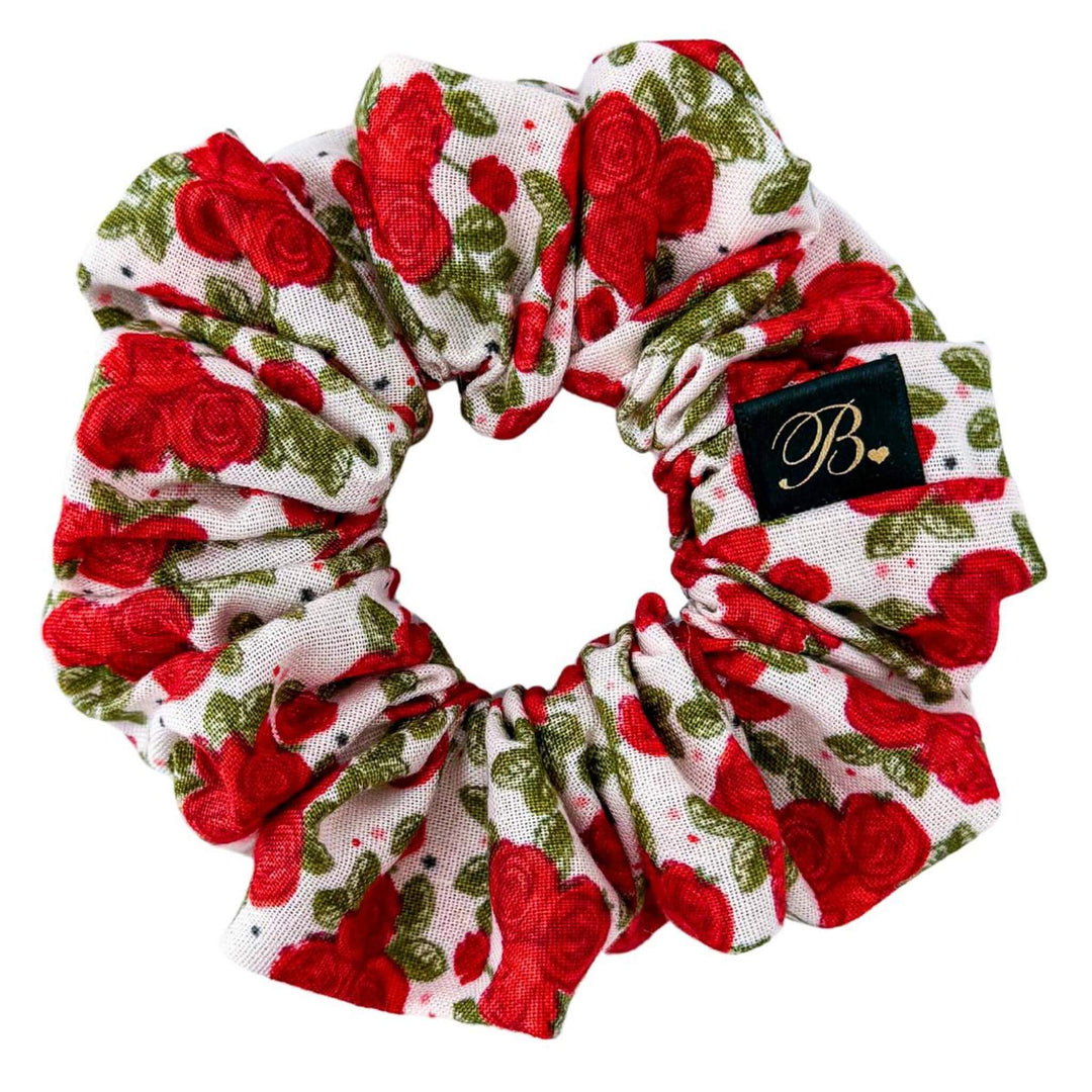 Cotton Scrunchie in Call Me Rose