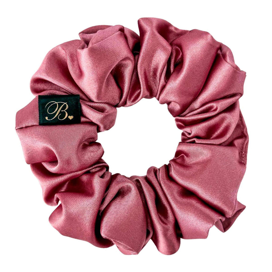 Satin Scrunchie in Rose Gold