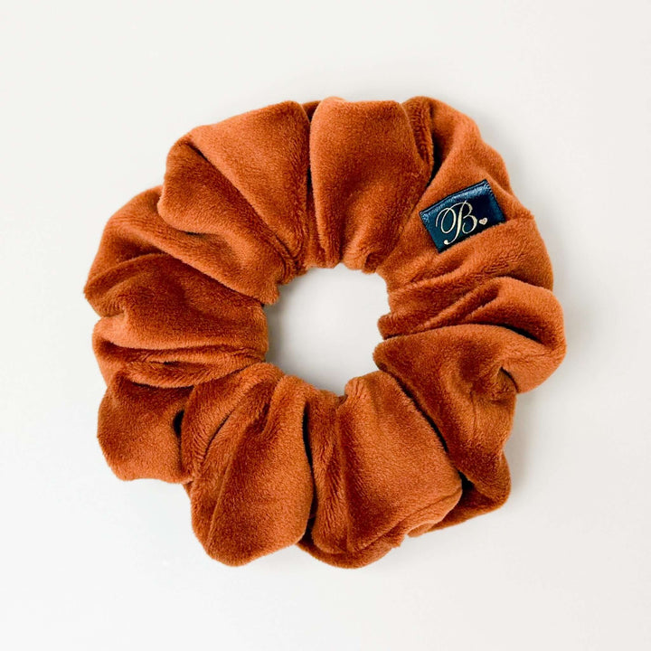Velour Scrunchie in Spice
