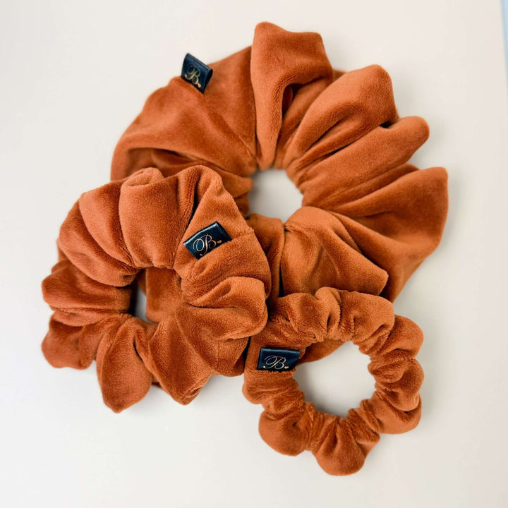 Velour Scrunchie in Spice
