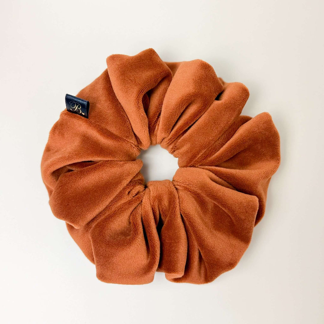 Velour Scrunchie in Spice