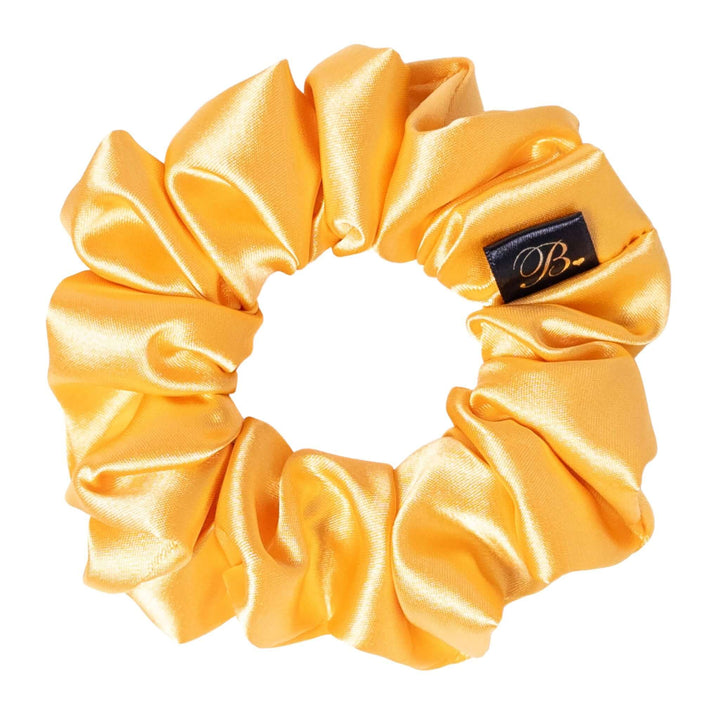 Satin Scrunchie in Sunflower
