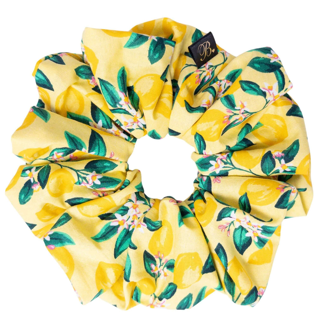 XL Cotton Scrunchie in Limoncello