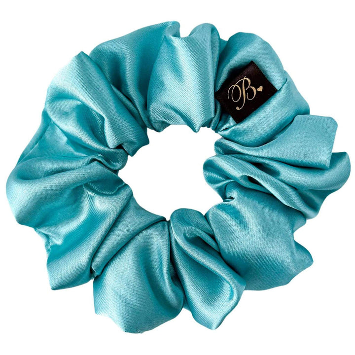 Satin Scrunchie in Tiffany
