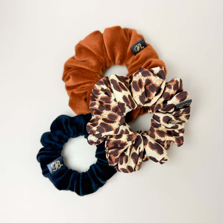 Velour Scrunchie in Spice