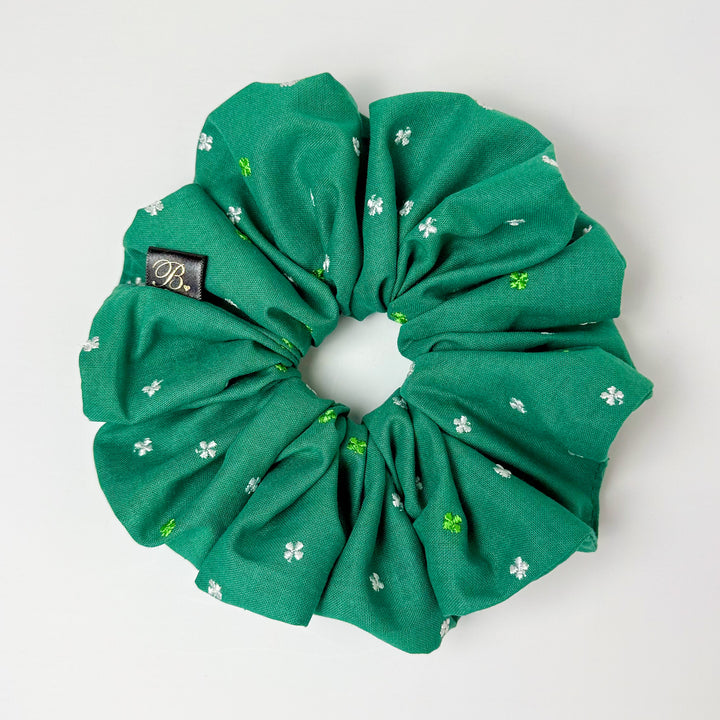 Cotton Scrunchie in Shamrock