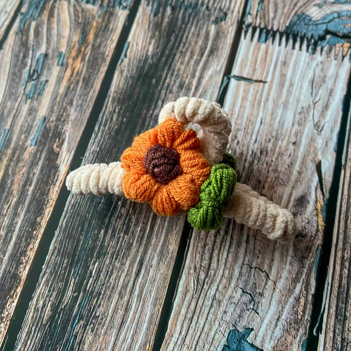 Cozy Flower Hair Claw Clip