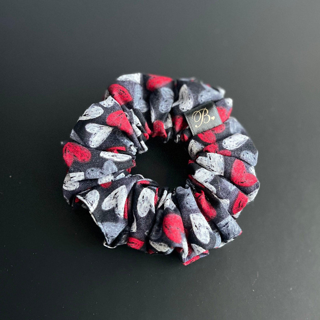 Cotton Scrunchie in Heartbreaker