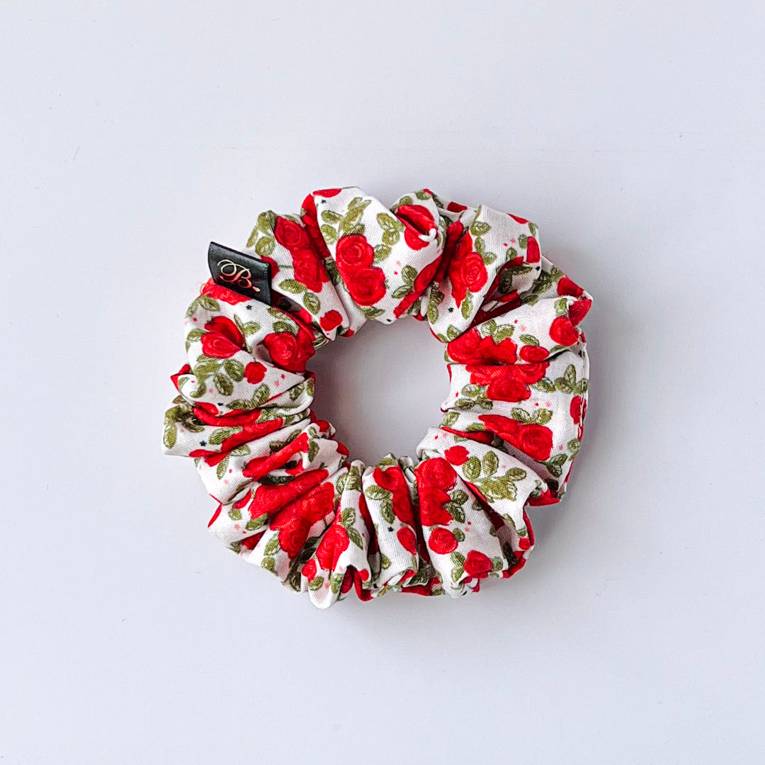 Vintage Rose Classic Scrunchie