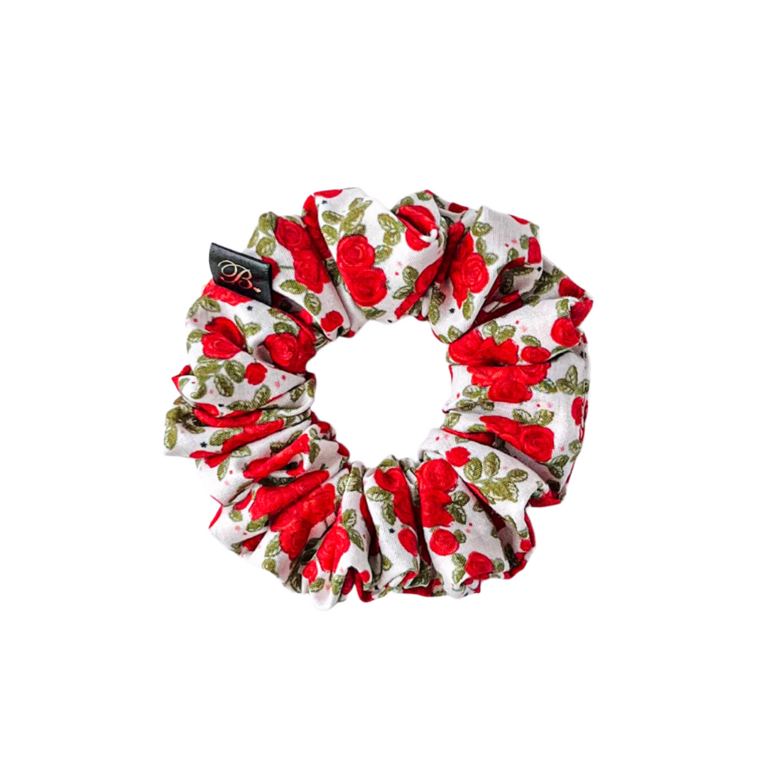 Vintage Rose Classic Scrunchie