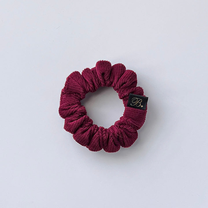 Burgundy Mini Scrunchie