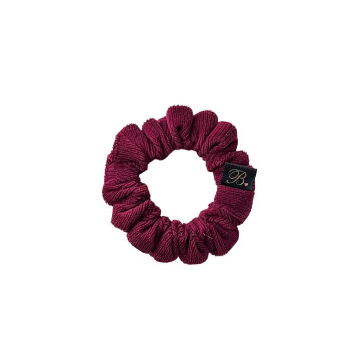 Burgundy Mini Scrunchie