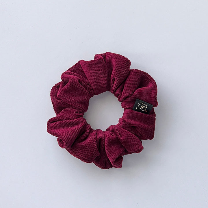 Burgundy Classic Scrunchie