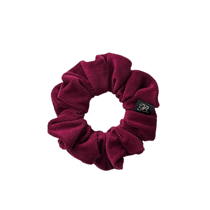 Burgundy Classic Scrunchie