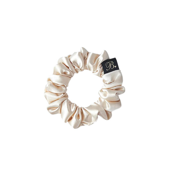 Ivory Mini Scrunchie