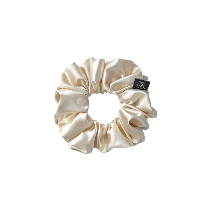 Ivory Classic Scrunchie