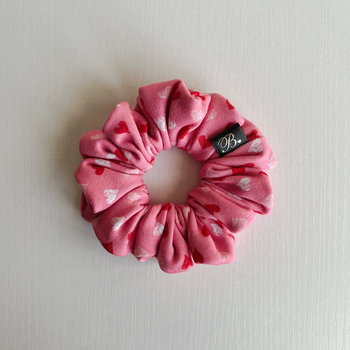 Classic Knit Scrunchie - Sweetheart