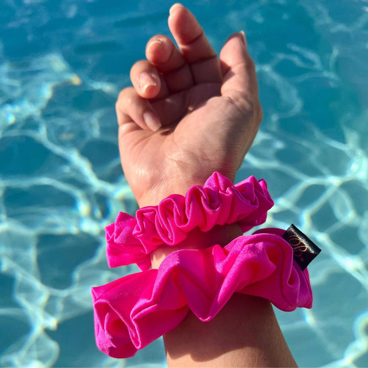 Swim + Active Scrunchie in Baddie
