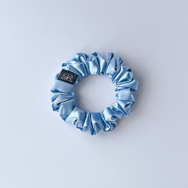 Sky Blue Mini Scrunchie