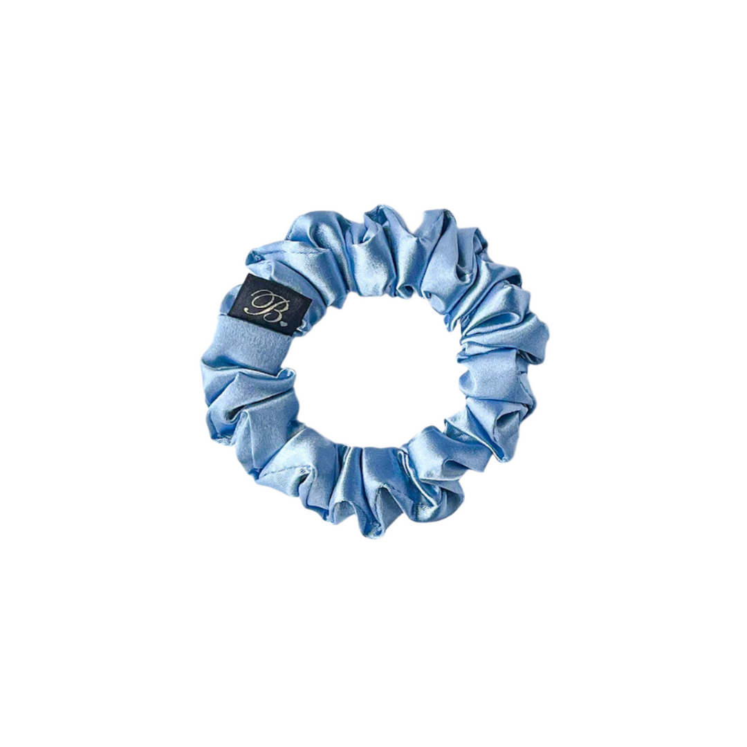 Sky Blue Mini Scrunchie