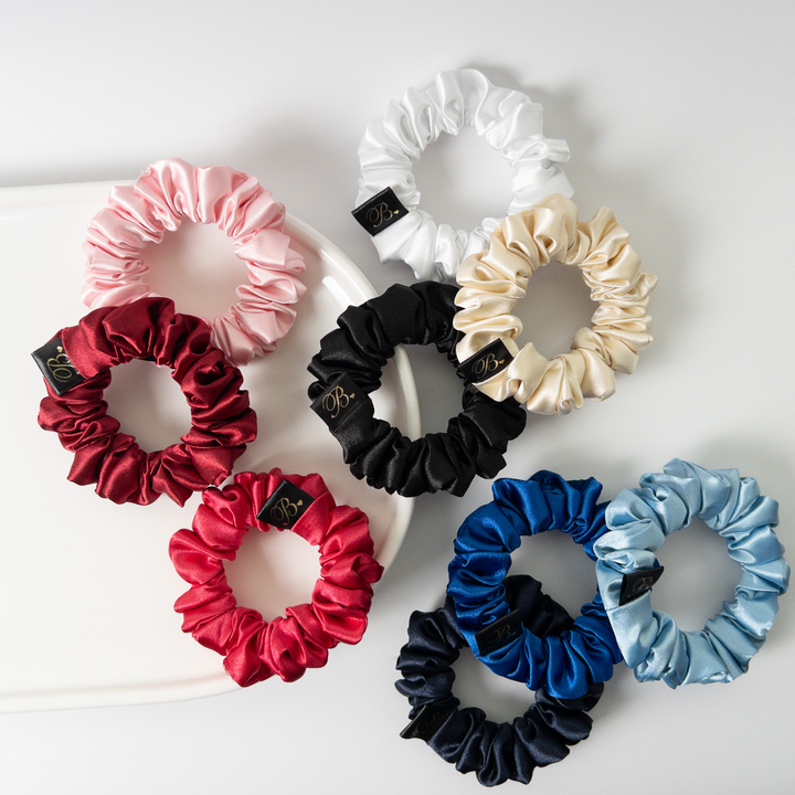 Assorted Mini Scrunchies, Set of 3