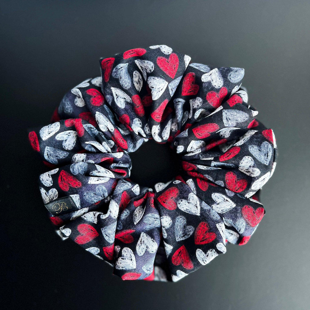Cotton Scrunchie in Heartbreaker
