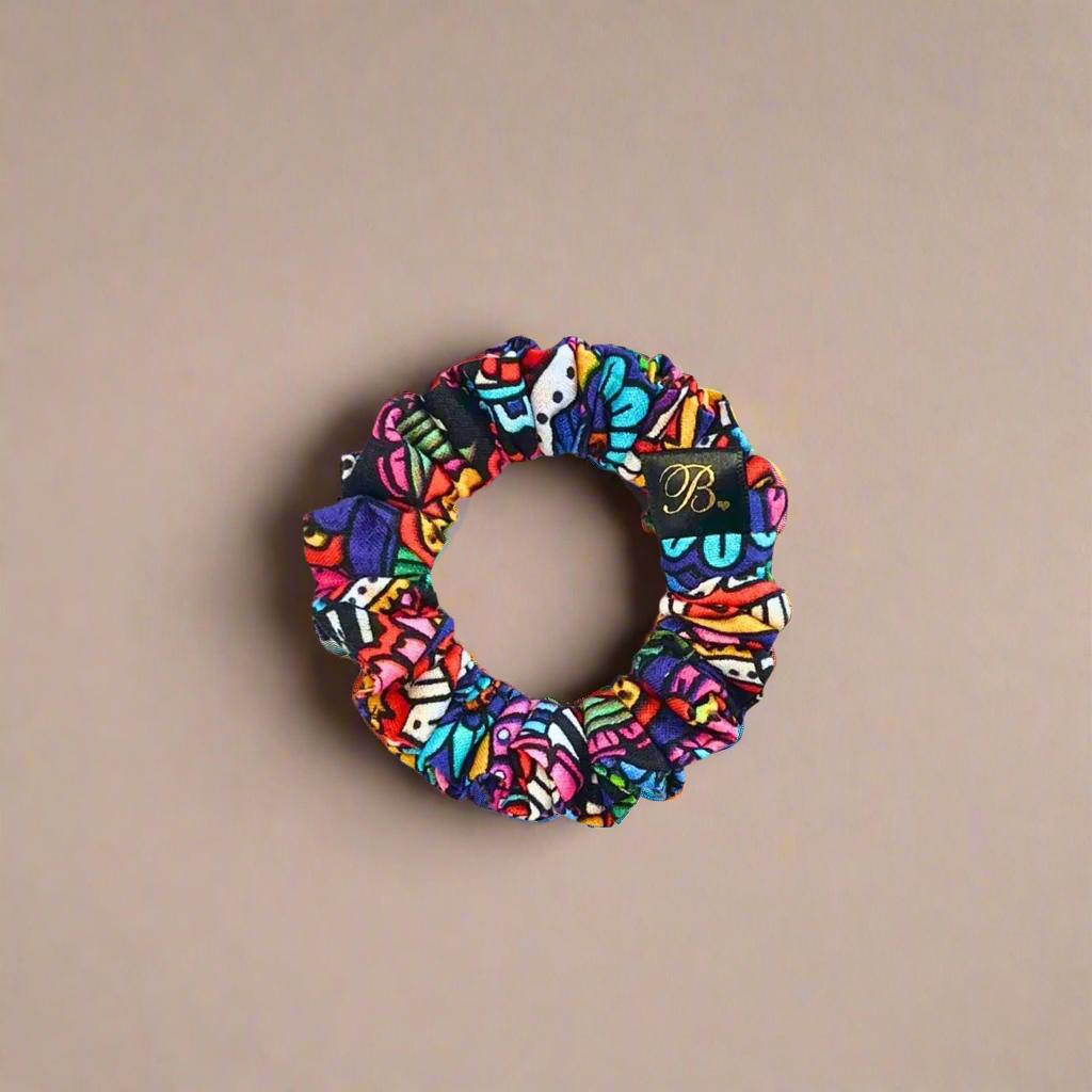 Cotton Scrunchie in Flor Bonita