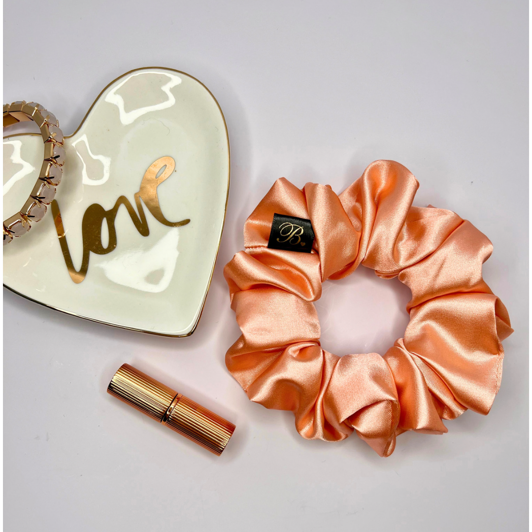 Peach Classic Scrunchie