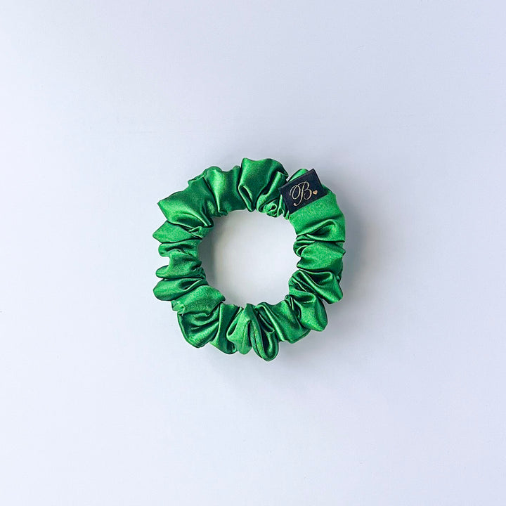 Emerald Mini Scrunchie