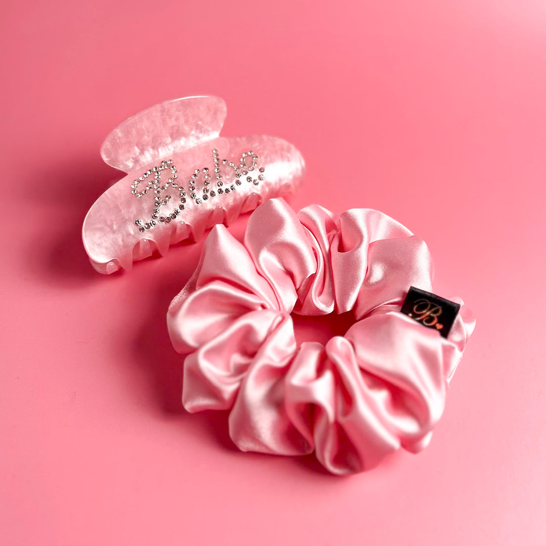 Babe Rhinestone Hair Claw Clip