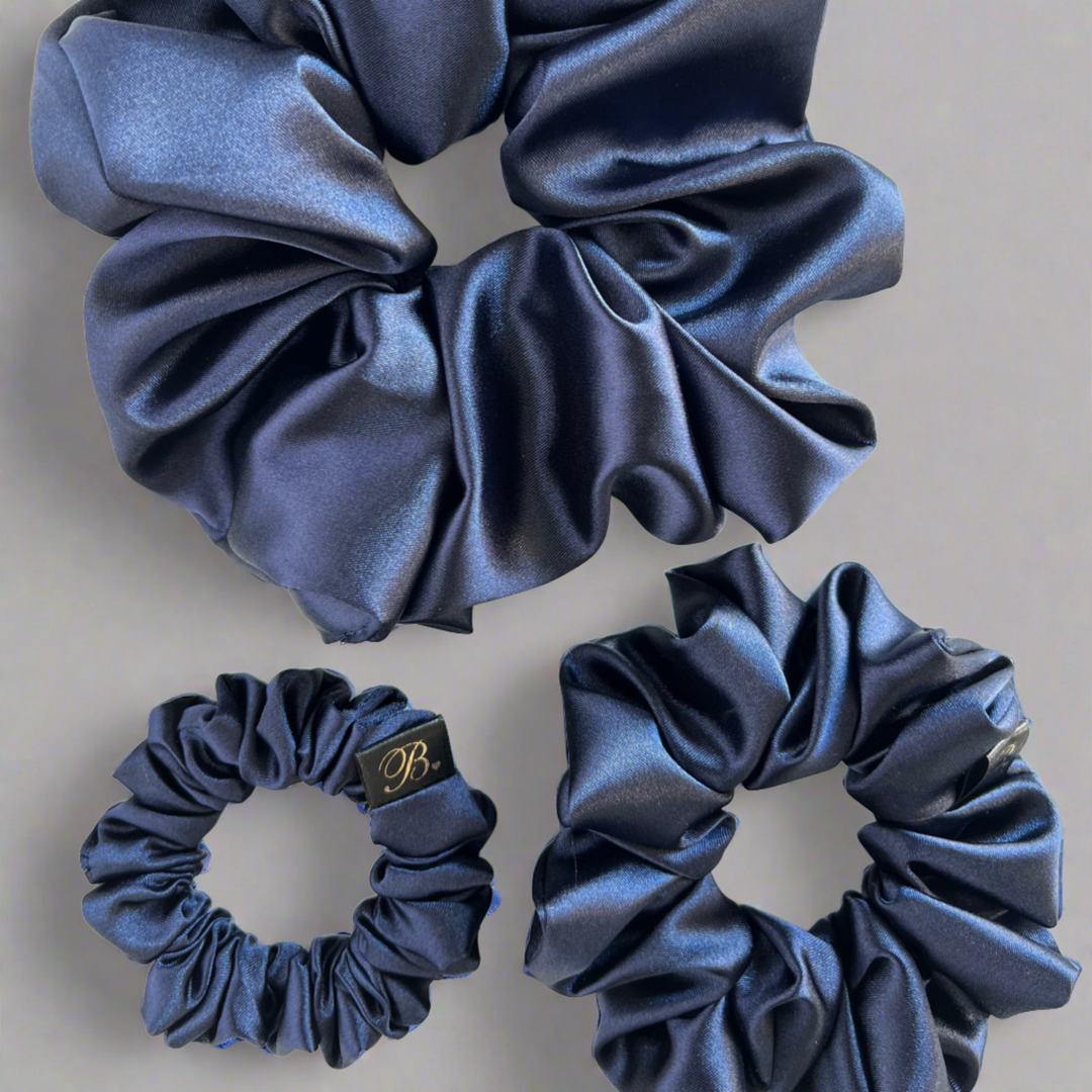 Midnight Mini Scrunchie