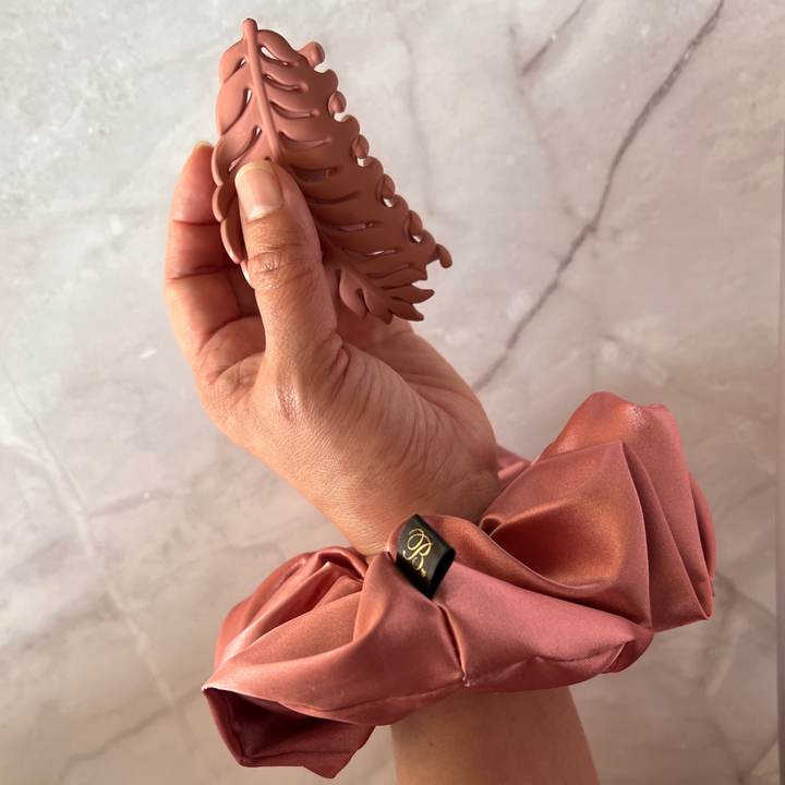 Rose Gold XL Scrunchie