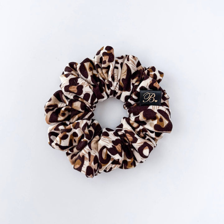 Leopard Print Active Scrunchie