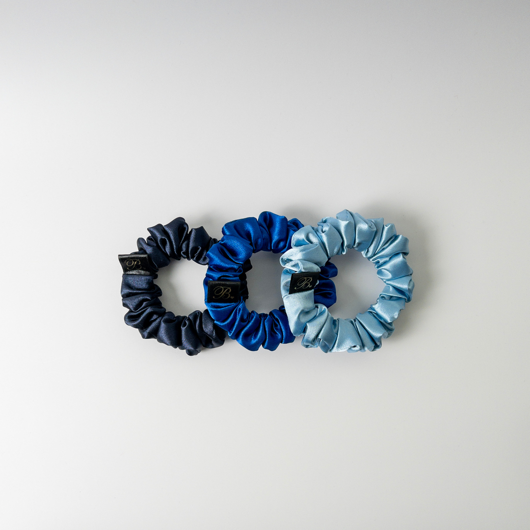 Assorted Mini Scrunchies, Set of 3