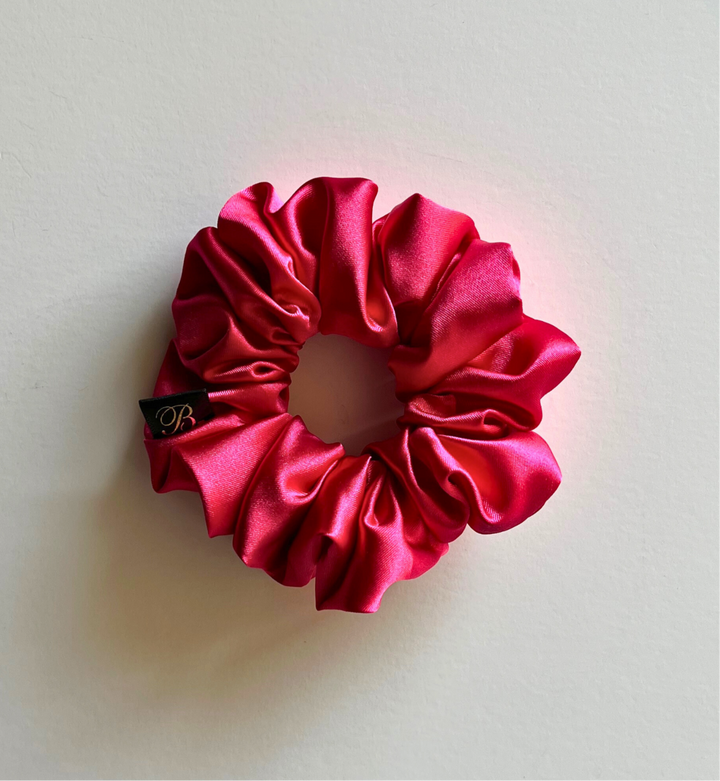 Hot Pink Classic Scrunchie