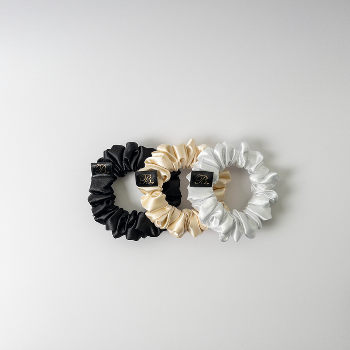 Assorted Mini Scrunchies, Set of 3