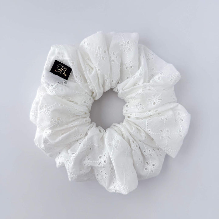 Cotton Eyelet XL Scrunchie