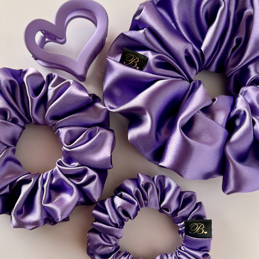 Amethyst Mini Scrunchie