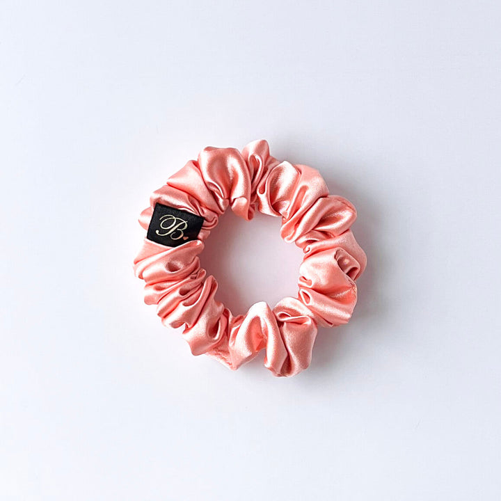 Peach Mini Scrunchie