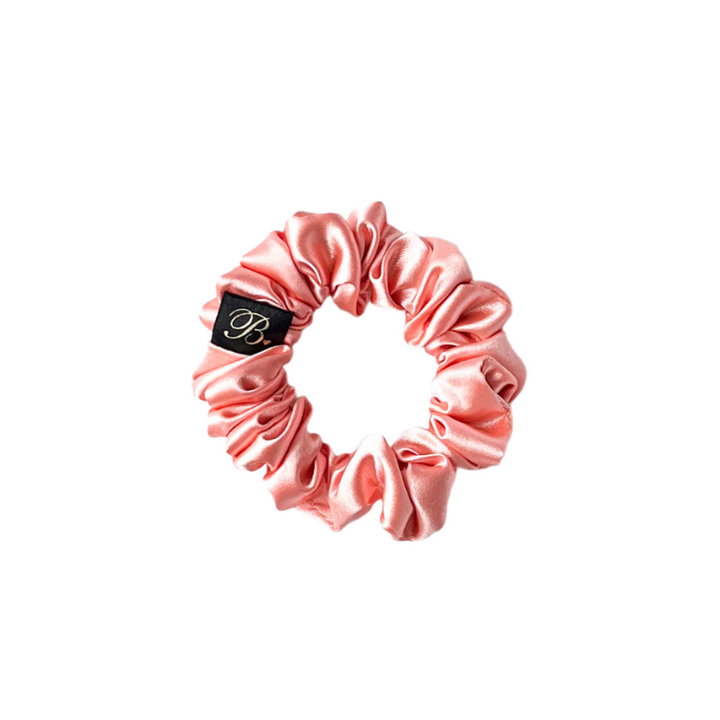 Peach Mini Scrunchie