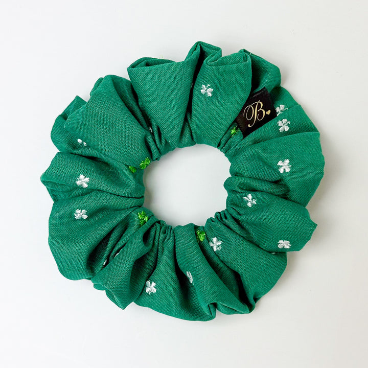 Cotton Scrunchie in Shamrock