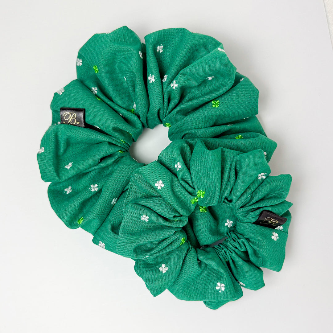 Cotton Scrunchie in Shamrock