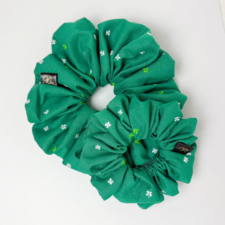 Cotton Scrunchie in Shamrock