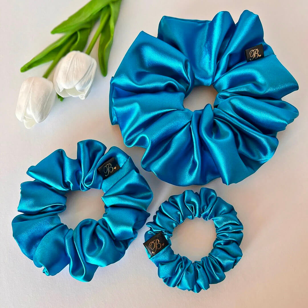 Ocean Mini Scrunchie