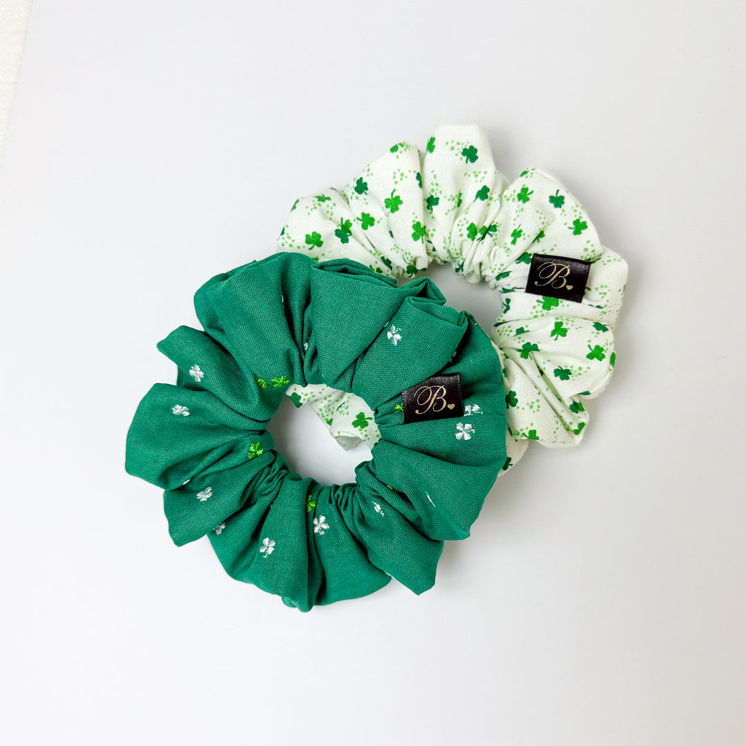 Cotton Scrunchie in Shamrock