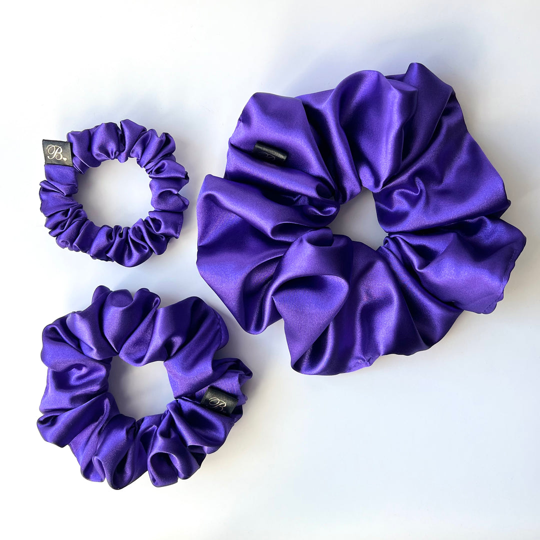 Violet Classic Scrunchie