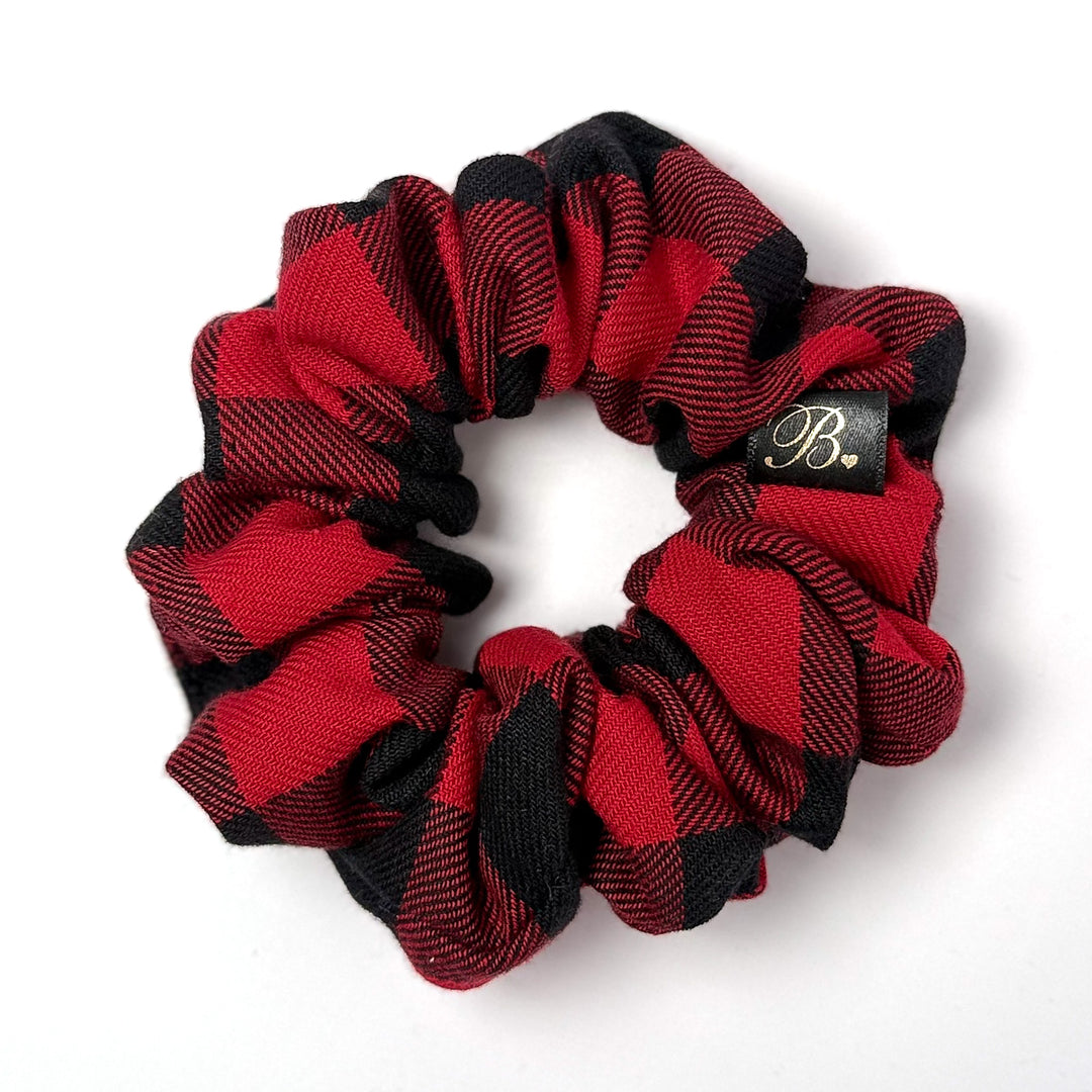 Buffalo Plaid Scrunchie