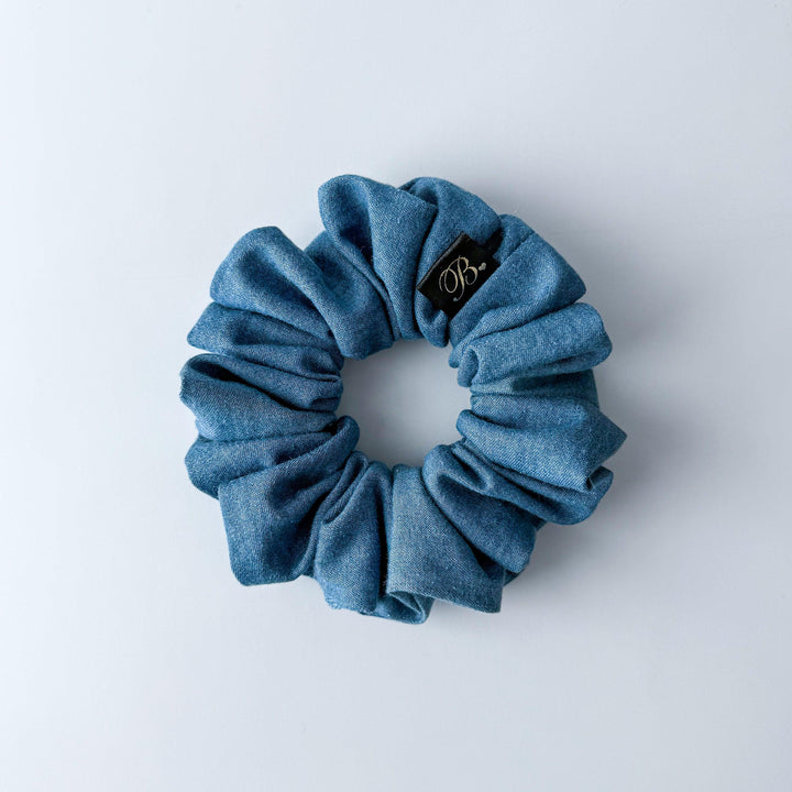 Denim Scrunchie in Favorite Jeans