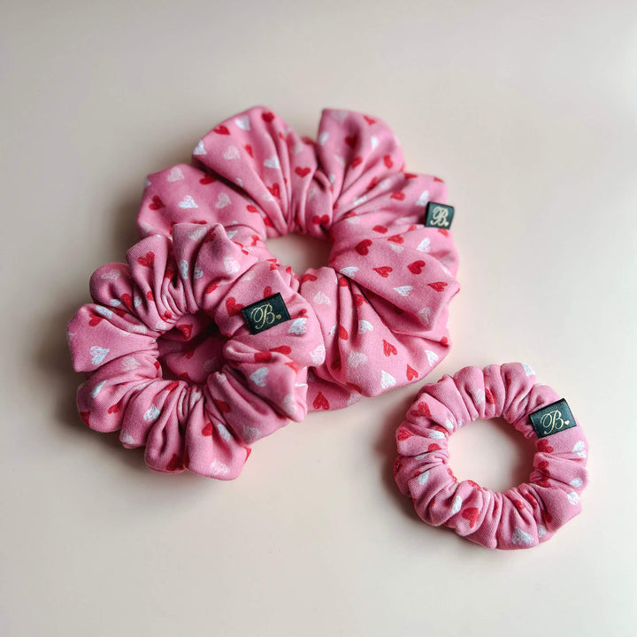 Classic Knit Scrunchie - Sweetheart