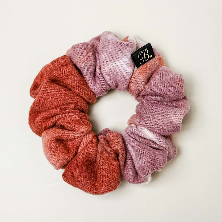 Cozy Sweater Scrunchie in Sunset